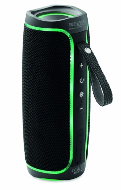 Logotrade biznesa dāvanas foto: 2x5 LED bezvadu skaļrunis IPX4