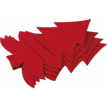 Logotrade ziemassvētku dāvanas foto: Galda piederumu paliktnis Ziemassvētku eglītes formā DUFFEL