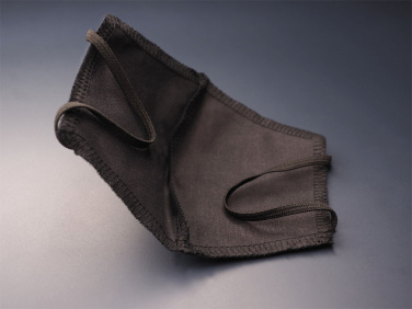 Logotrade Ideja dāvanas foto: Kokvilnas sejas maska BLACK-BLACK 140116500
