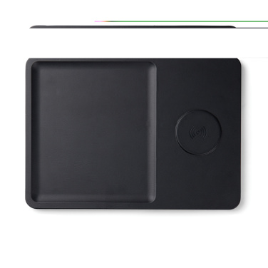 Logotrade korporatīvās dāvanas foto: VINGA Timo RCS galda lādētājs un piederumu paplāte