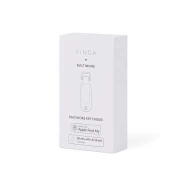 Logotrade biznesa dāvanas foto: VINGA Baltimore RCS atslēgu organizators ar meklētāju (Dual)