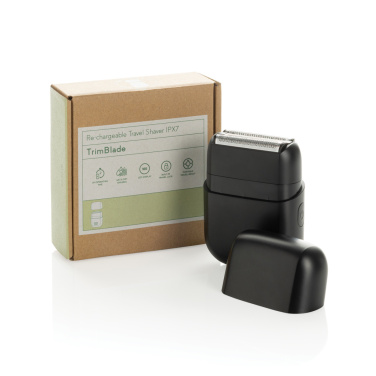 Logotrade ziemassvētku dāvanas foto: TrimBlade uzlādējams ceļojumu skuveklis IPX7