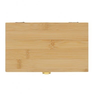 Логотрейд pекламные cувениры картинка: Набор инструментов из бамбука Carvine, 21 предмет