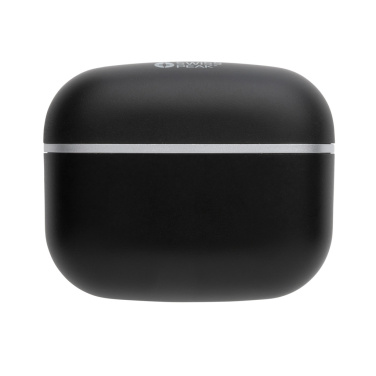 Логотрейд pекламные подарки картинка: Наушники-вкладыши Swiss Peak TWS 2.0 из переработанного пластика RCS