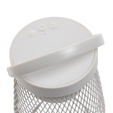 Лого трейд pекламные cувениры фото: Aurora RCS настольная лампа из переработанного пластика с возможностью зарядки через USB