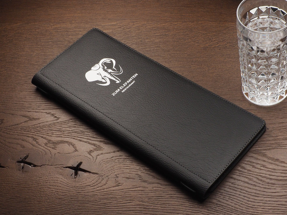 Лого трейд pекламные продукты фото: Обложка для меню Fine Dining Pro 1900318