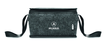 Логотрейд pекламные подарки картинка: RPET felt cooler bag