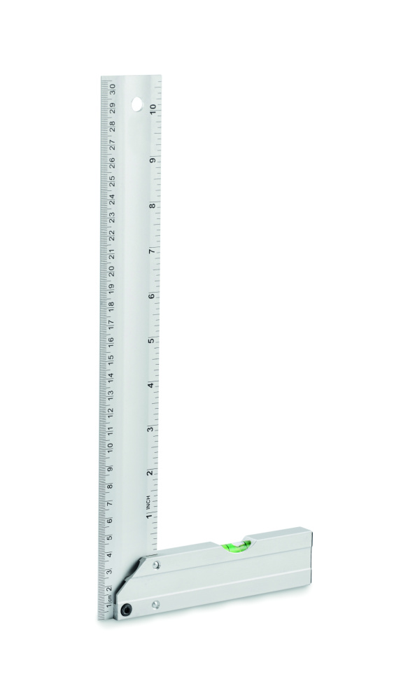 Логотрейд pекламные подарки картинка: Aluminium level ruler 30 cm
