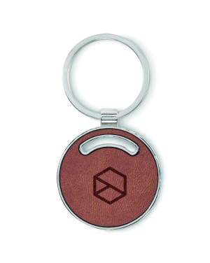 Логотрейд pекламные продукты картинка: Round shape key ring