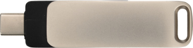 Логотрейд pекламные подарки картинка: Металлическая USB-флешка