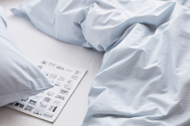 Логотрейд pекламные продукты картинка: Постельное белье из хлопка премиум-класса VINGA Montgomery, комплект из 4 предметов