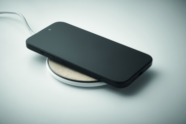 Лого трейд pекламные подарки фото: Cork wireless charger 15W