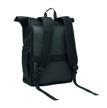Логотрейд pекламные продукты картинка: Rolltop laptop rucksack 600D