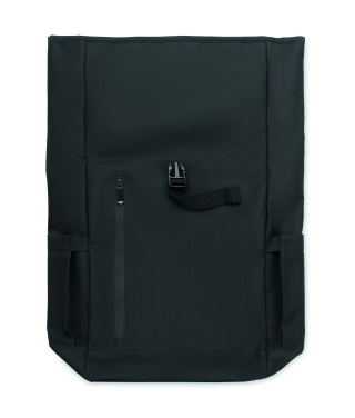 Логотрейд pекламные продукты картинка: Rolltop laptop rucksack 600D