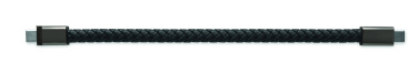 Логотрейд бизнес-подарки картинка: Braided bracelet cable type-C