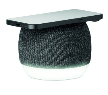 Лого трейд pекламные подарки фото: 15W wireless charger speaker