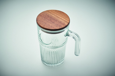 Логотрейд бизнес-подарки картинка: Glass mug 450ml