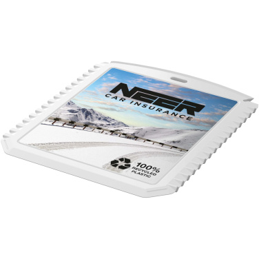 Лого трейд бизнес-подарки фото: Thrym прямоугольный скребок для льда из переработанного пластика