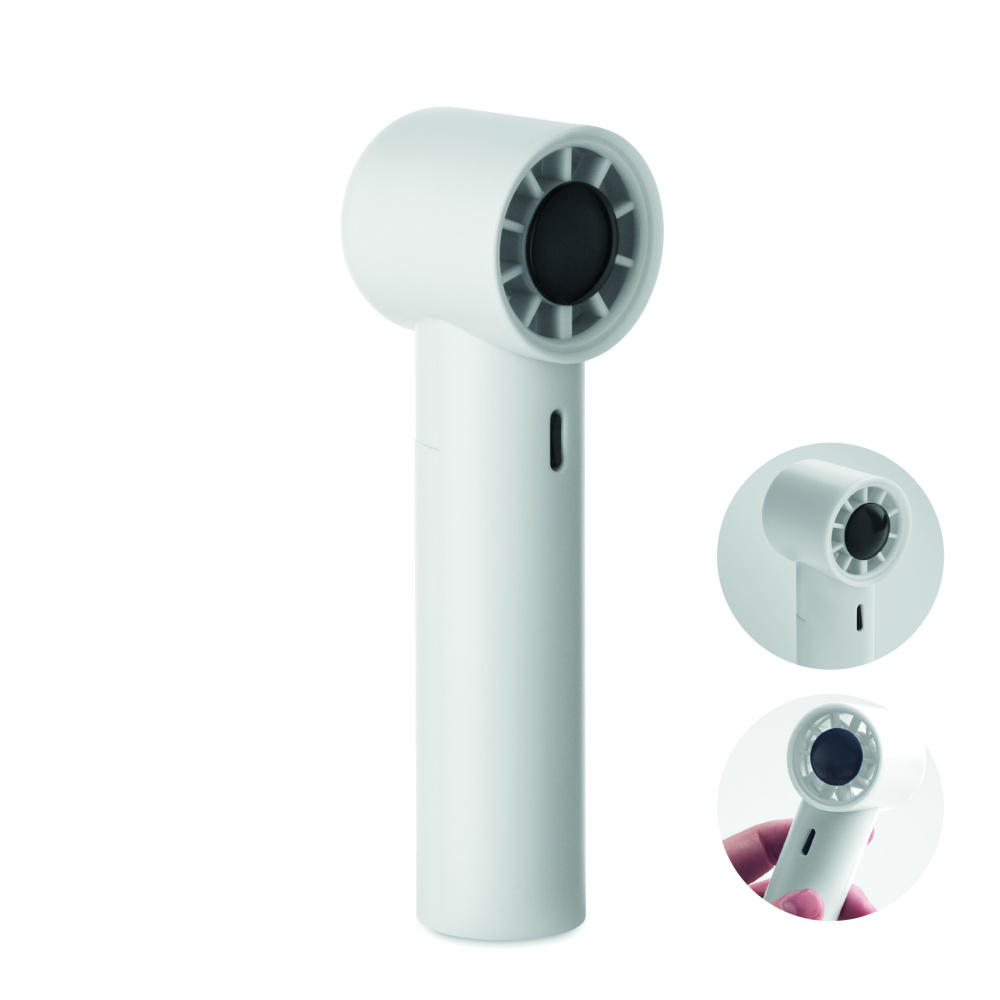 Лого трейд pекламные cувениры фото: Mini handheld hi-speed fan