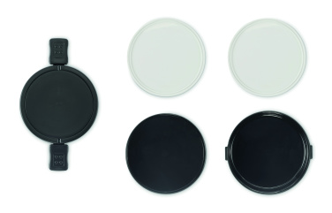 Логотрейд pекламные подарки картинка: PP two-tier lunch box 950 ml