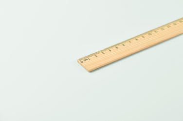 Лого трейд pекламные подарки фото: Wooden ruler 30cm