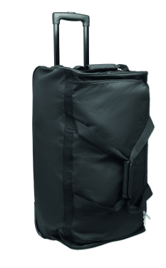 Лого трейд pекламные cувениры фото: Duffle bag trolley 600D RPET