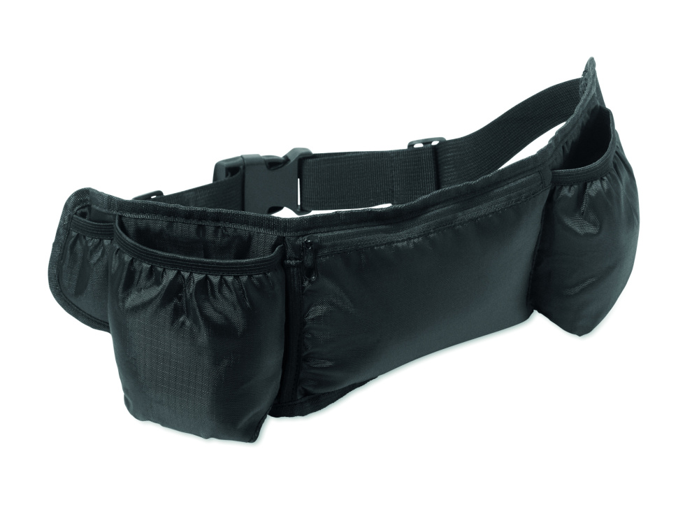 Лого трейд pекламные подарки фото: Sports waist bag 420D RPET