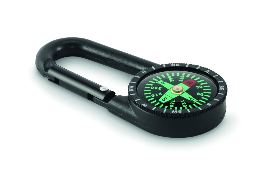 Логотрейд pекламные cувениры картинка: Outdoor compass with carabiner