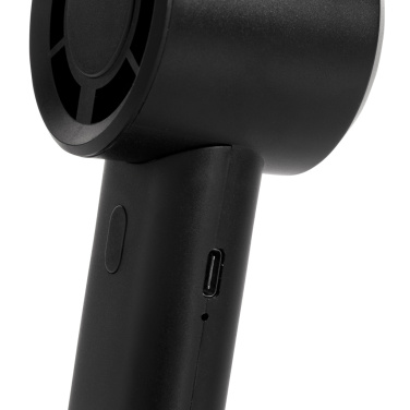 Лого трейд pекламные cувениры фото: Перезаряжаемый портативный вентилятор Twist RCS из переработанного пластика