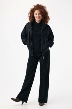 Лого трейд бизнес-подарки фото: Городская куртка IQONIQ Odin из переработанного полиэстера