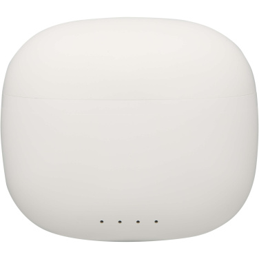 Логотрейд pекламные подарки картинка: Alterf гарнитура True Wireless Bluetooth® из переработанной пластмассы с силиконовыми амбушюрами