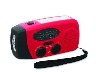 Логотрейд pекламные cувениры картинка: Portable radio SOS with LED torch