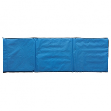 Logotrade reklamprodukter bild: Hopvikbar strandmadrass med ryggstöd