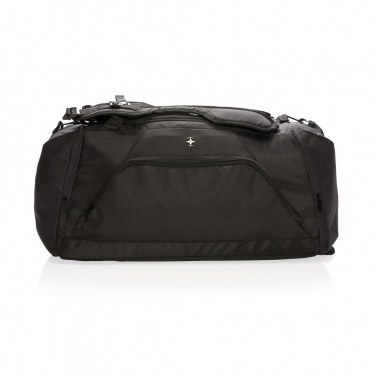 Logotrade presentreklam bild: Swiss Peak RFID sport duffle & ryggsäck
