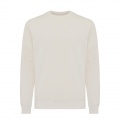 Iqoniq Etosha lättvikt sweatshirt i återvunnen bomull, elfenbensvit