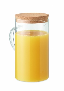 Logotrade kampanjprodukter bild: 1L Borosilikat karaff med lock