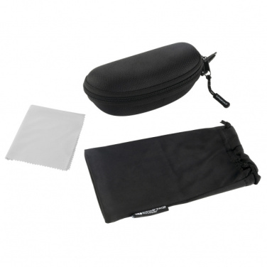 Logotrade profilreklam bild: Fodral för solglasögon ARKANSAS Schwarzwolf