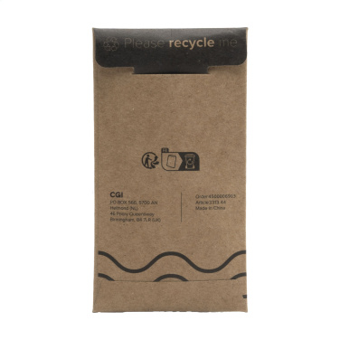 Logotrade kampanjprodukter bild: WoodKey rektangel nyckelring