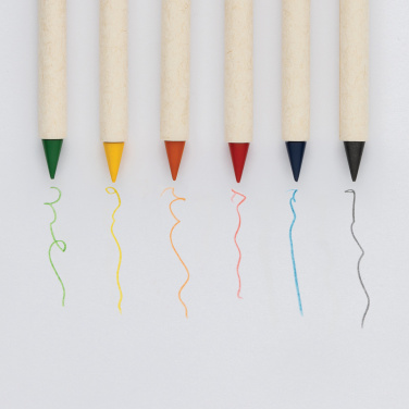 Logotrade kampanjprodukter bild: Micki GRS infinity 6 st färgpennset