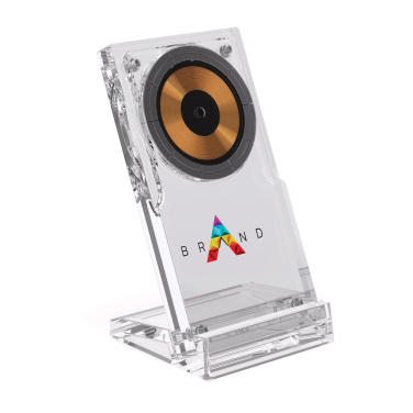 Logotrade presentreklam bild: Magcharge 15W magnetiskt trådlöst laddningsstativ