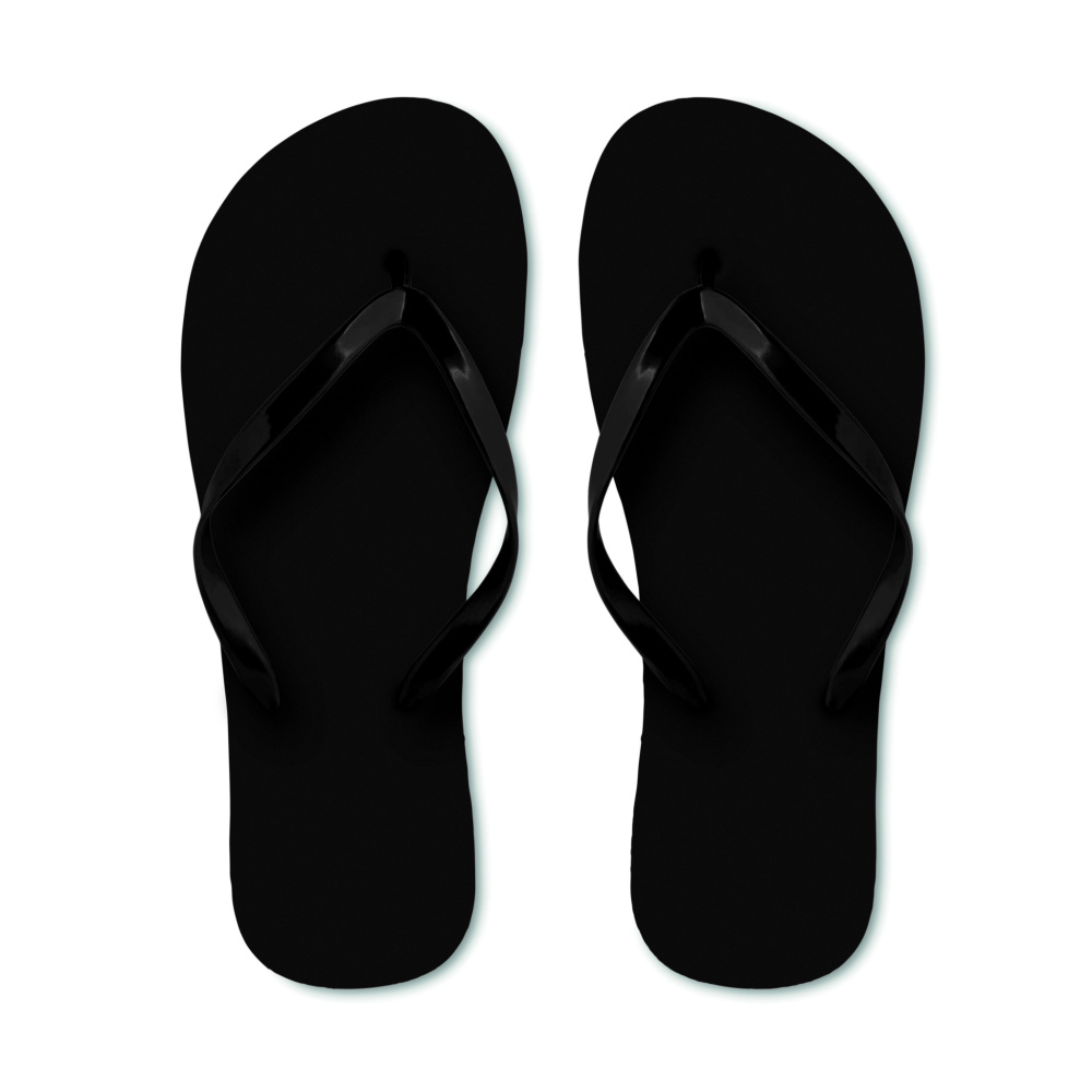 Logotrade profilprodukter bild: Flip-flop i polyeten M