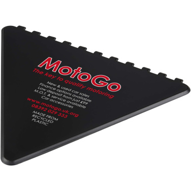Logotrade profilprodukter bild: Frosty triangular recycled plastic ice scraper
