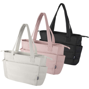 Logotrade presentreklam bild: Puffer 15,6" laptoptote av återvunnen GRS, 18 l