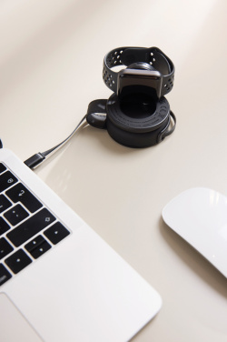 Logotrade profilreklam bild: VINGA Baltimore RCS 2-in-1 Wireless 15W Travel Charger