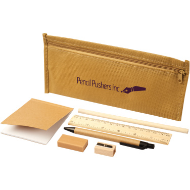 Logotrade reklamprodukter bild: Enviro 7-piece pencil case set