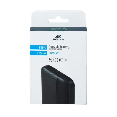 Logotrade profilreklam bild: Powerbank VA2006 5000 mAh RIVACASE