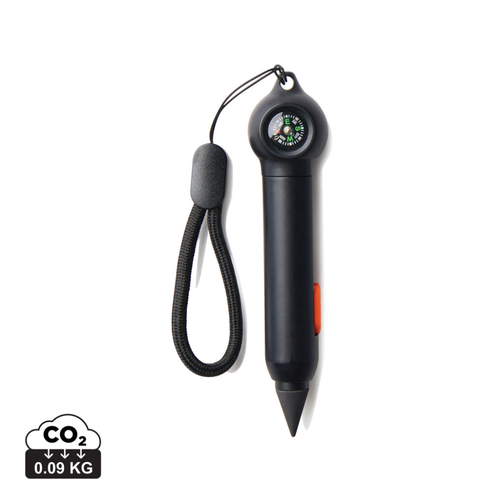 Logotrade reklamprodukter bild: Nordic Drift Trail RCS Portabel Infinity fickpenna m kompass